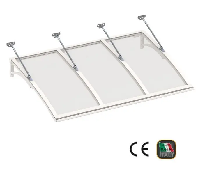 Pensiline in Alluminio - Motta Tende Vaprio