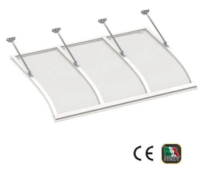 Pensiline in Alluminio - Motta Tende Vaprio